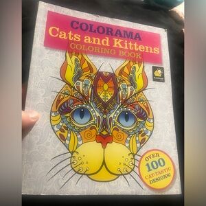 Colorama Cats and Kittens Coloring Book . New